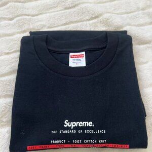 💘NWT Men 2024 Supreme Standard Black T-shirt💘